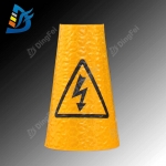 Traffic Cone Collars - Micro Prismatic PVC Reflective Traffic Cone Sleeve For Traffic Cone